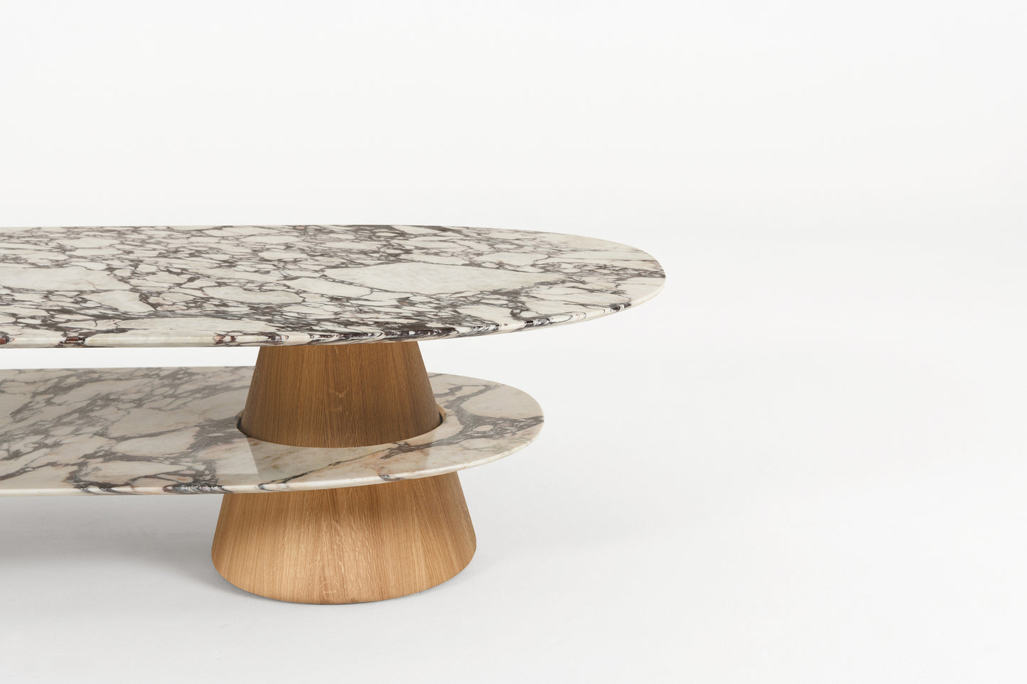 Table Basse Pietra Ovale - Marbre