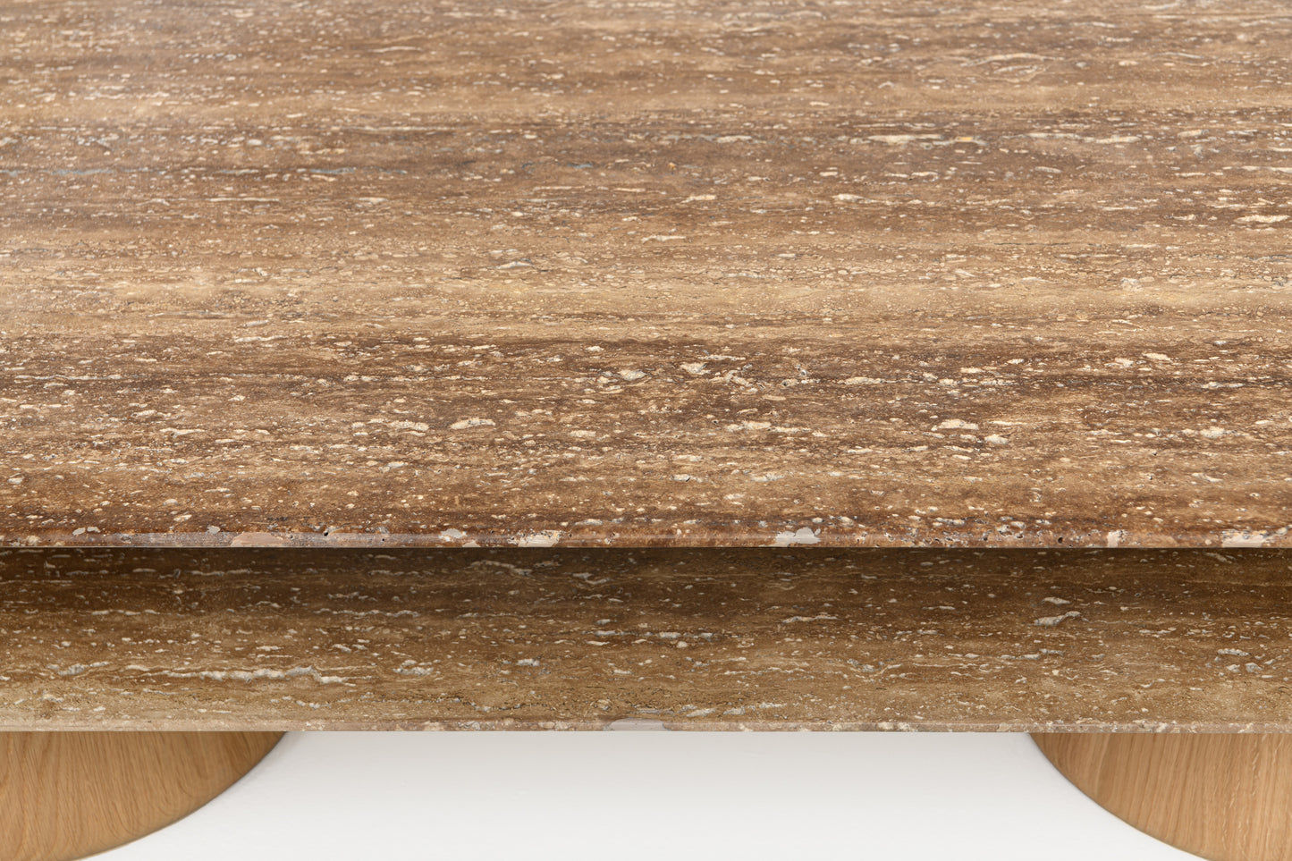 Table Basse Pietra Ovale - Travertin