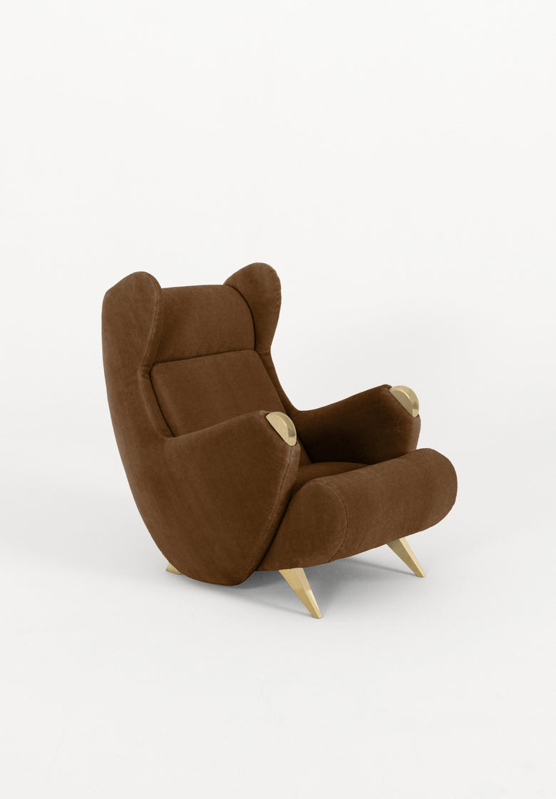 Fauteuil Cadillac - Laiton