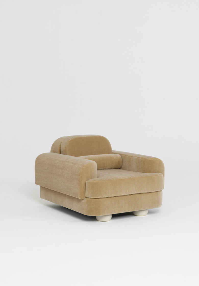 Fauteuil Fumoir Velours