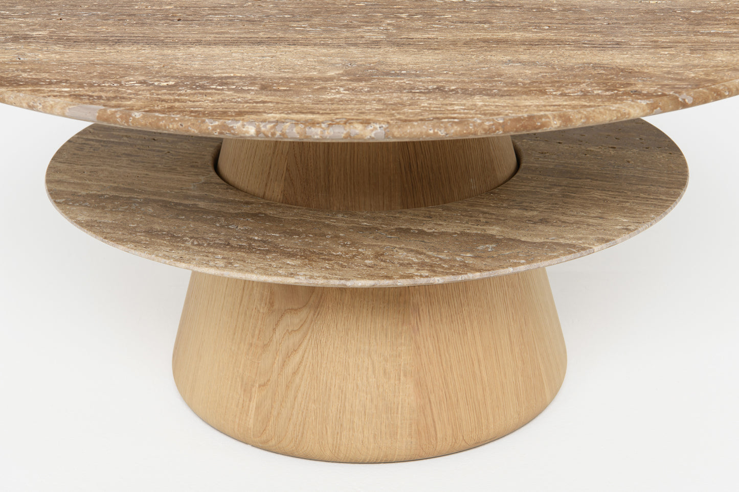 Table Basse Pietra Ronde - Travertin